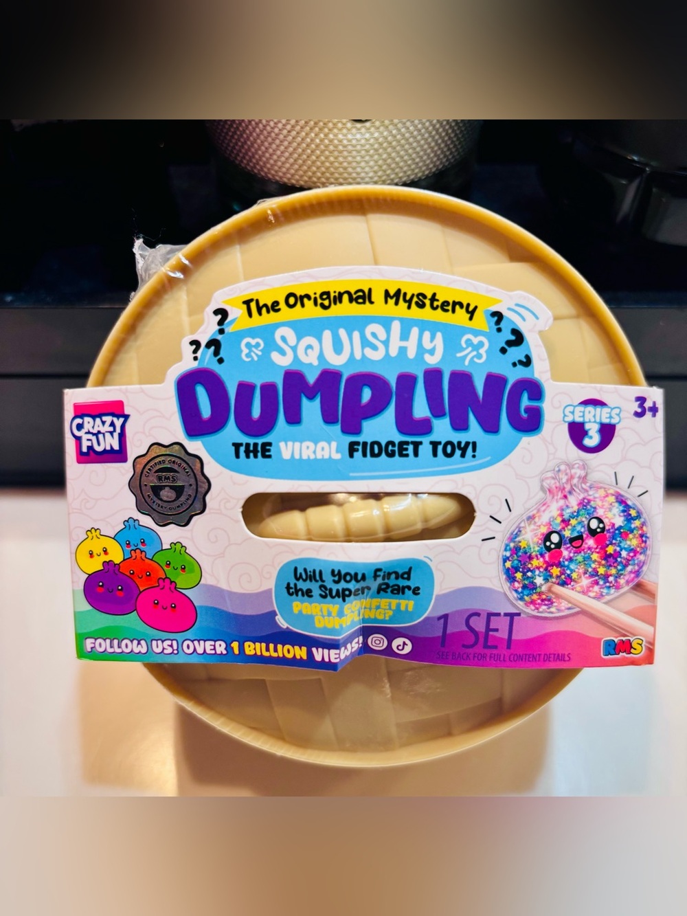 Crazy Fun RMS Confetti Squishy Dumpling